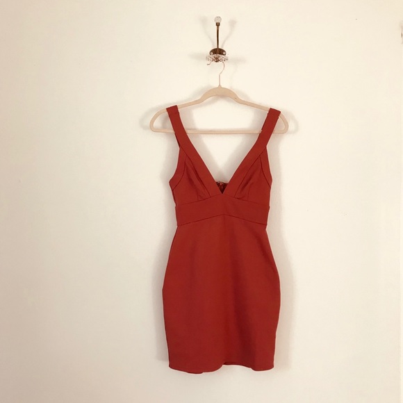 Urban Outfitters Dresses | Nwt Urban Outfitters Burnt Orange Dress | Poshmark